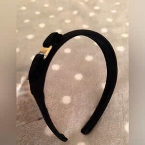 Salvatore Ferragamo Black Headband